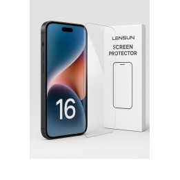 Lensun Nanı Apple Uyumlu iPhone 16 Ekaran Koruyucu