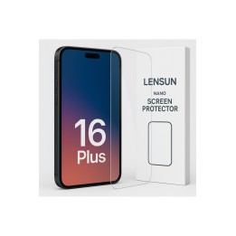 Apple Uyumlu iPhone 16 Plus Lensun Nano Ekran Kaplama