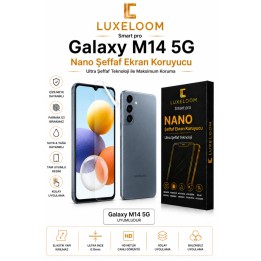 Galaxy M14 5G Nano Şeffaf Ekran Koruyucu