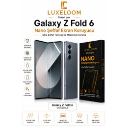 Nano Şeffaf Ekran Koruyucu - Galaxy Z Fold 6