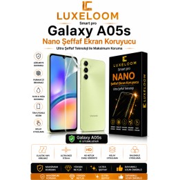 Samsung Galaxy A05s Uyumlu Smart Pro Nano Şeffaf Ekran Koruyucu (0.15m