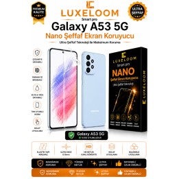 Samsung Galaxy A53 5G Smart Pro Nano Şeffaf Ekran Koruyucu (0.15mm Kır