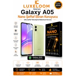 Samsung Galaxy A05 Smart Pro Nano Şeffaf Ekran Koruyucu