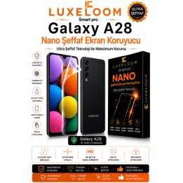 Smart Pro Galaxy A28 Nano Şeffaf Ekran Koruyucu