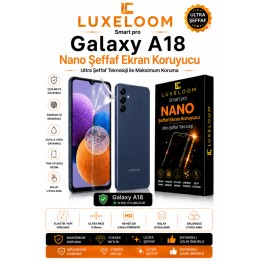 Smart pro Galaxy A18 Nano Şeffaf Ekran Koruyucu