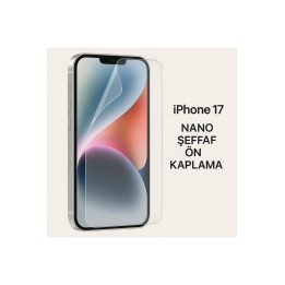Lensun Nano Şeffaf Ön Kaplama – iPhone 17