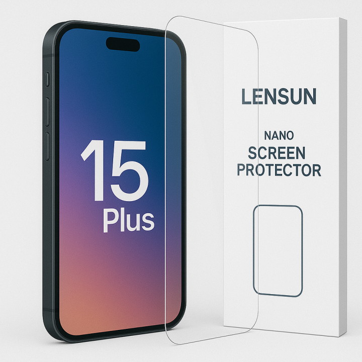 Apple iPhone 15 Plus Uyumlu Lensun Nano Ekran Kaplama