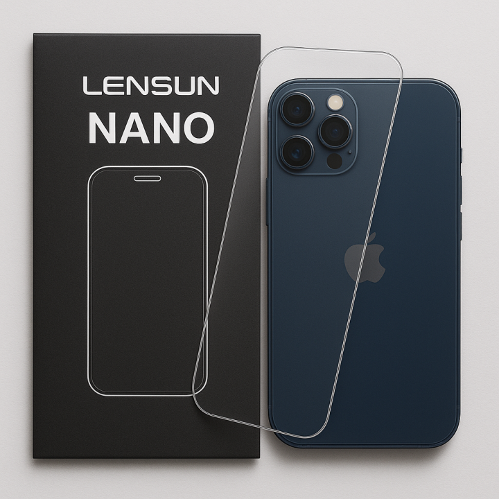 Apple Uyumlu iPhone 12 Pro Lensun Nano Ekran Kaplama