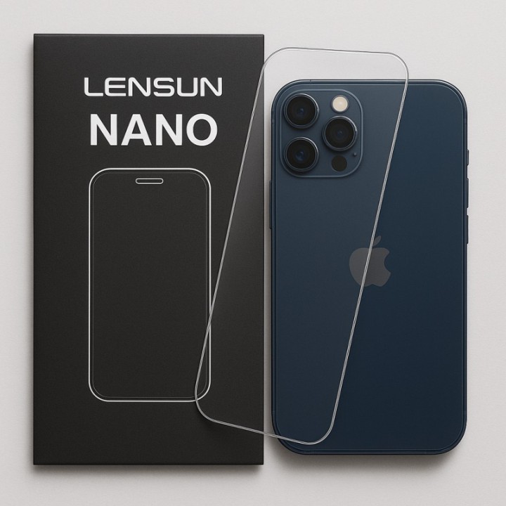 Apple Uyumlu iPhone 12 Pro Lensun Nano Ekran Kaplama