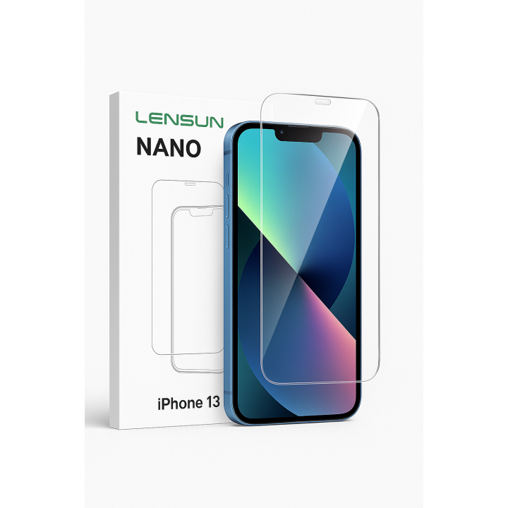 Apple Uyumlu iPhone 13 Lensun Nano Ekran Kaplama