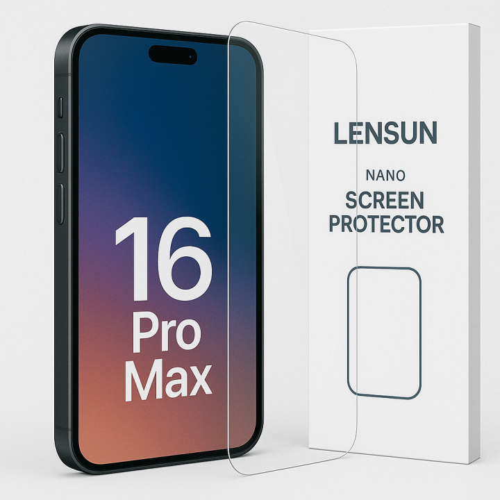 Apple Uyumlu iPhone 16 Pro Max Lensun Nano Ekran Kaplama