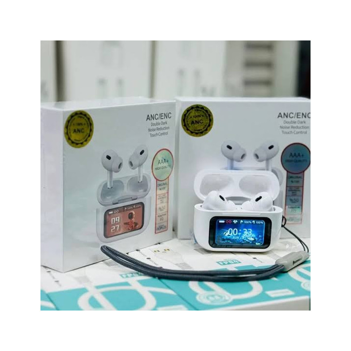 A9 Plus ANC/ENC Kablosuz Kulaklık | Ekranlı Kutu | Güçlü Bas