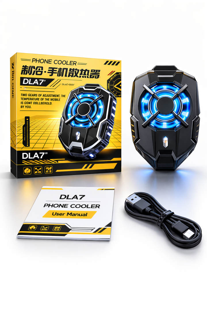 DL-A7 Akıllı Telefon Soğutucu - Gaming Telefon Fanı