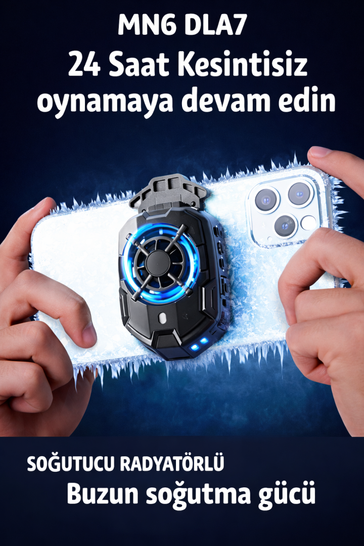 DL-A7 Akıllı Telefon Soğutucu - Gaming Telefon Fanı