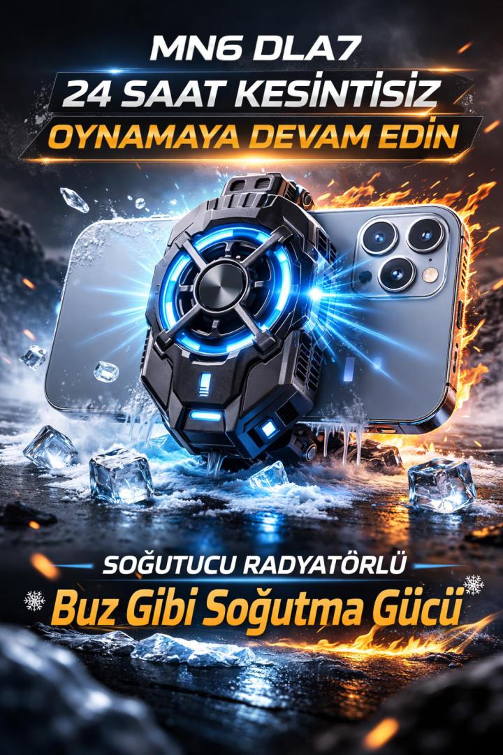 DL-A7 Akıllı Telefon Soğutucu - Gaming Telefon Fanı