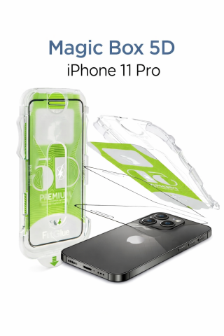 Magic Box iPhone 11 Pro Ekran Koruyucu ve Kılıf Seti