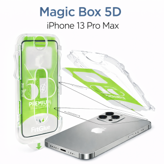 iPhone 13 Pro Max Epro 5D Şeffaf Ekran Koruyucu Cam