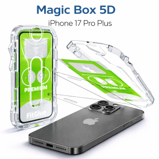 iPhone 17 Plus Epro 5D Şeffaf Ekran Koruyucu Cam – Full Kaplama
