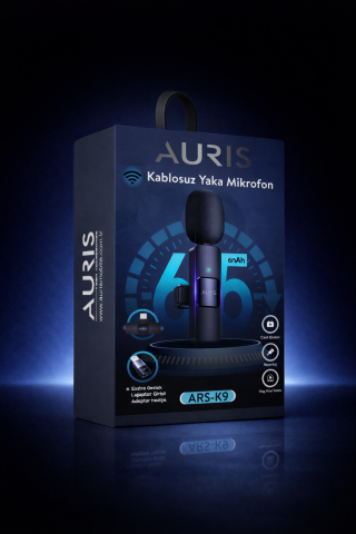 Auris ARS-K9 Kablosuz Yaka Mikrofonu