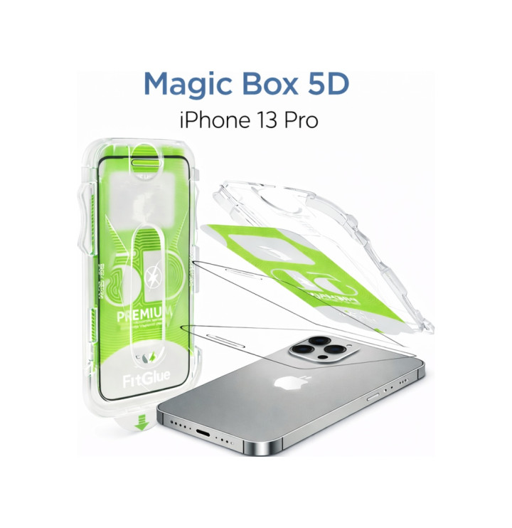 İphone 13 Pro Epro 5d Şeffaf Ekran Koruyucu Cam Full Kaplama