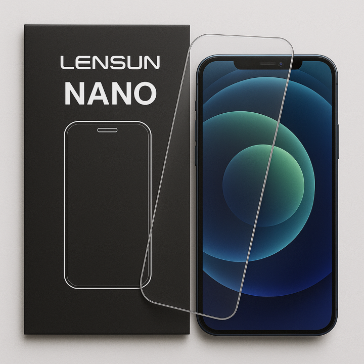 Apple Uyumlu iPhone 12 Pro Max Lensun Nano Ekran Kaplama