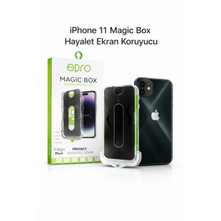 iPhone 11 Magic Box Hayalet Ekran Koruyucu | epro Gizlilik Camı
