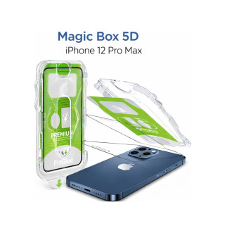 İphone 12 Pro Max Epro 5d Şeffaf Ekran Koruyucu Cam Full Kaplama