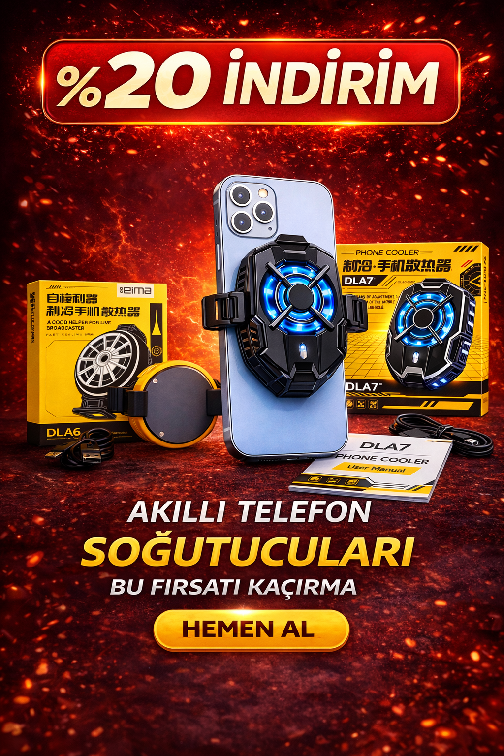 Soğutucu Fan Kapanyası